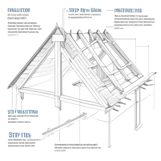 Покрокове керівництво для встановлення крокв двосхилого даху