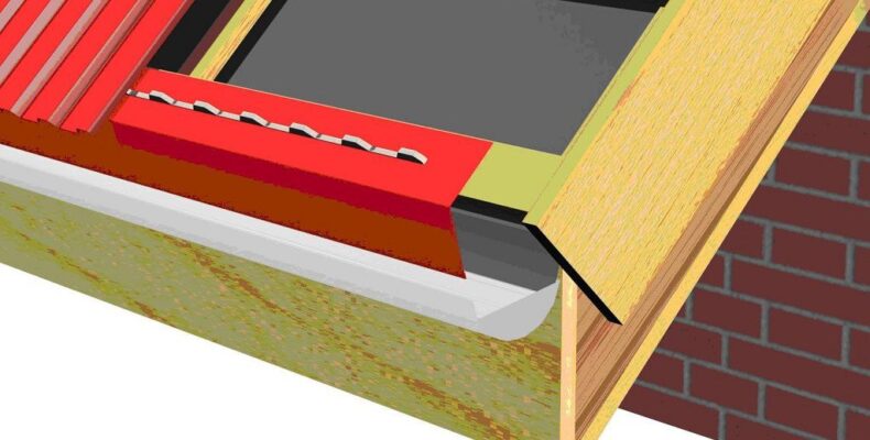 Вітрова планка для профнастилу