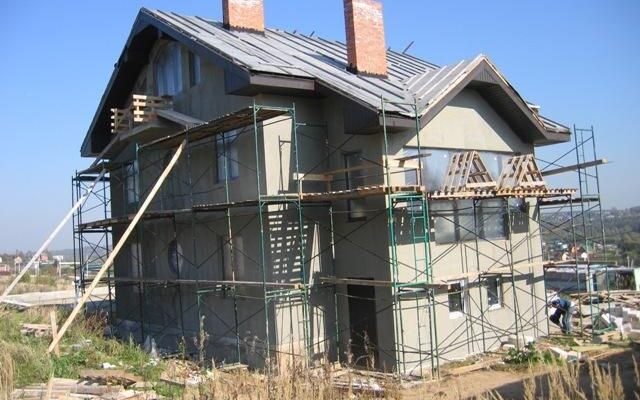 Ремонт фасаду приватного будинку