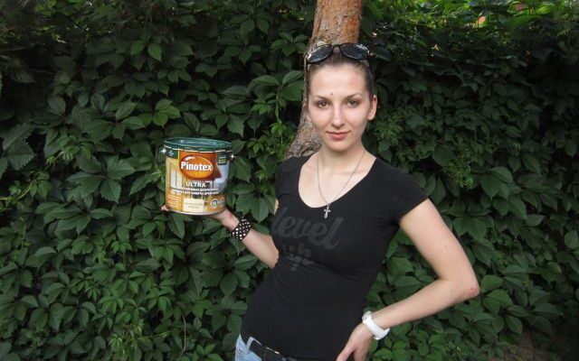 Пінотекс для зовнішніх робіт по дереву