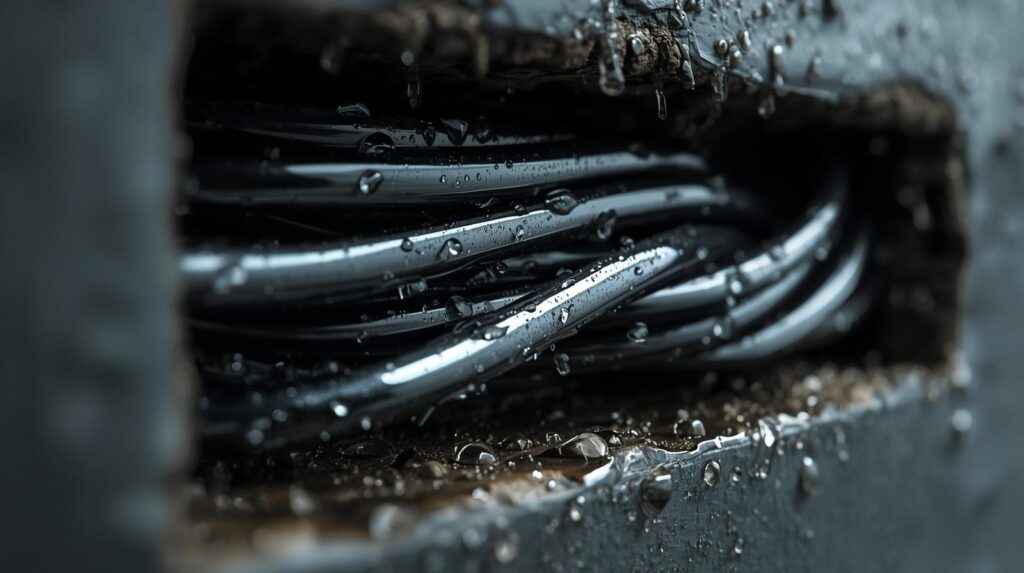 Що робити якщо після ремонту даху з'явилась волога у проводці і вибиває автомат