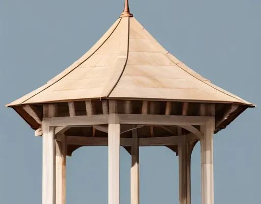 Секрети зведення альтанки з односхилим дахом самостійно